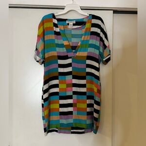 Mara Hoffman Multicolor Checkered Dress